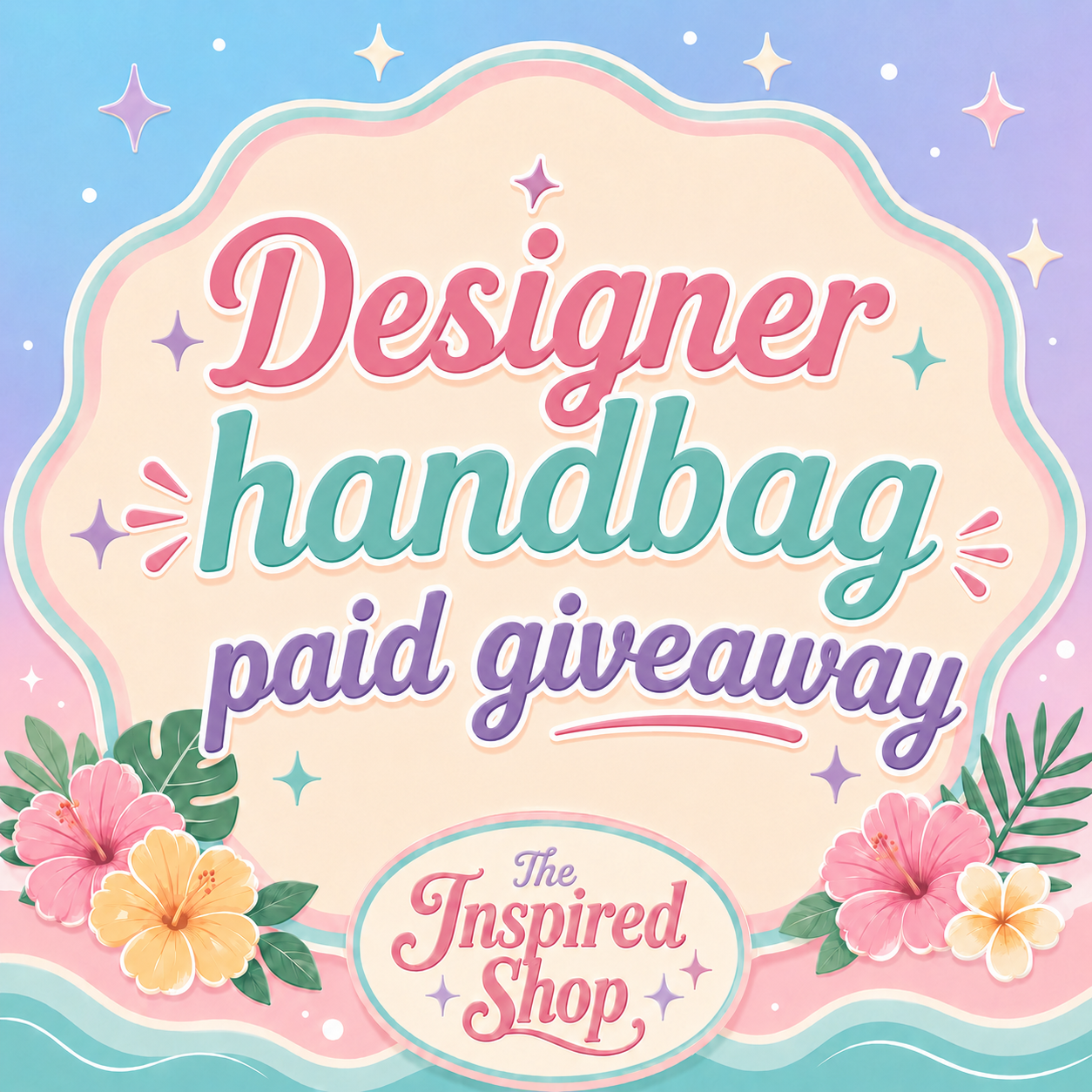 $5 entry fee for designer handbag / 40 spots total