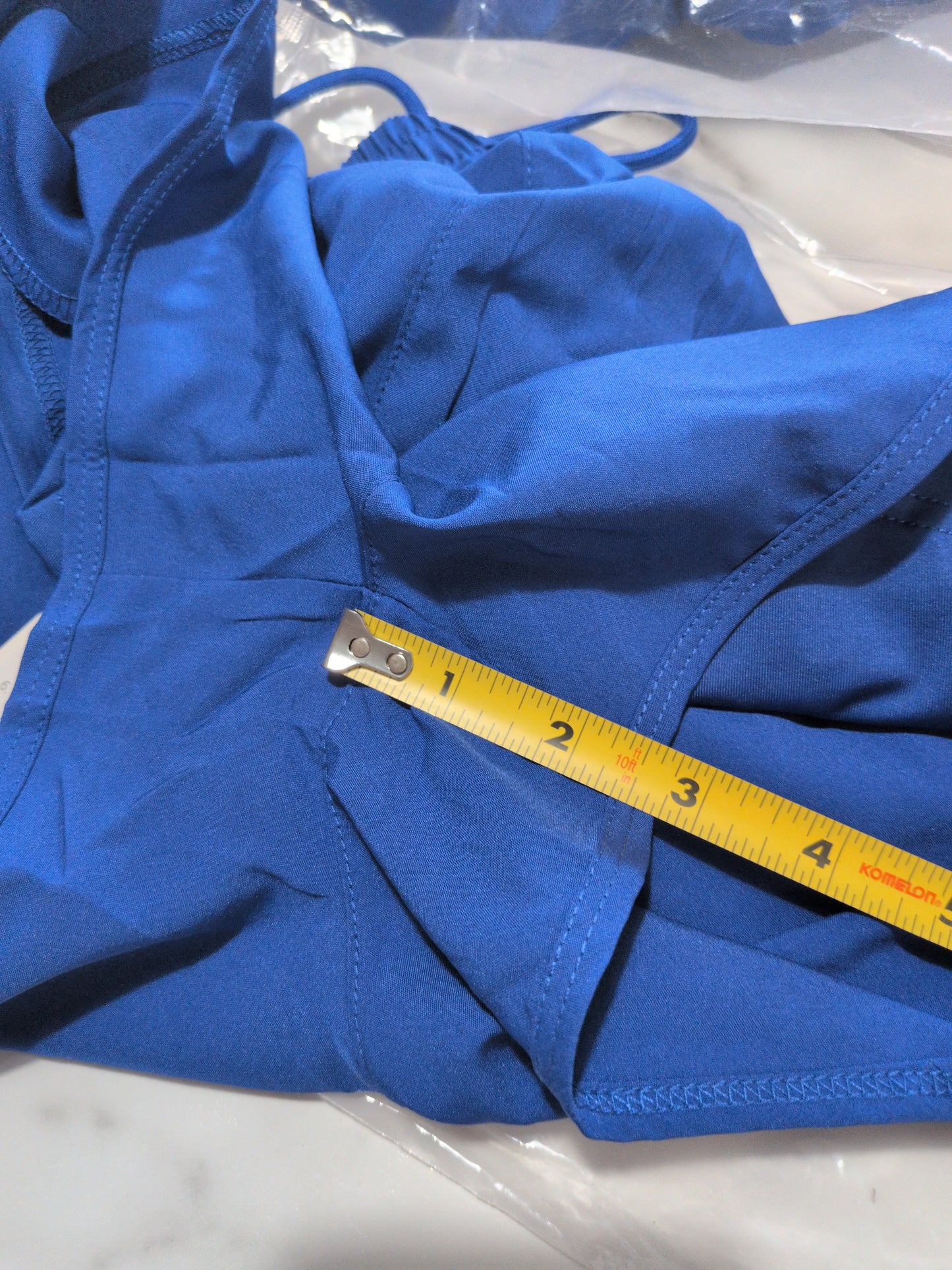 Royal blue Lulu women's shorts - ready to ship - fits true to size