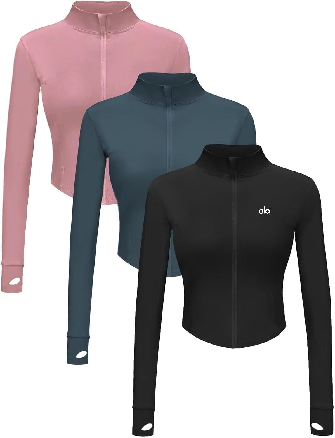 Women's slim fitting thumbhole jacket - ready to ship