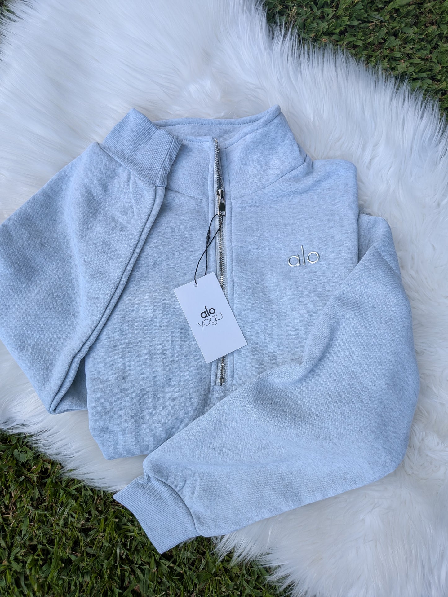 Women's XXL/14 quarter neck sweatshirt - ready to ship - Roomy fit