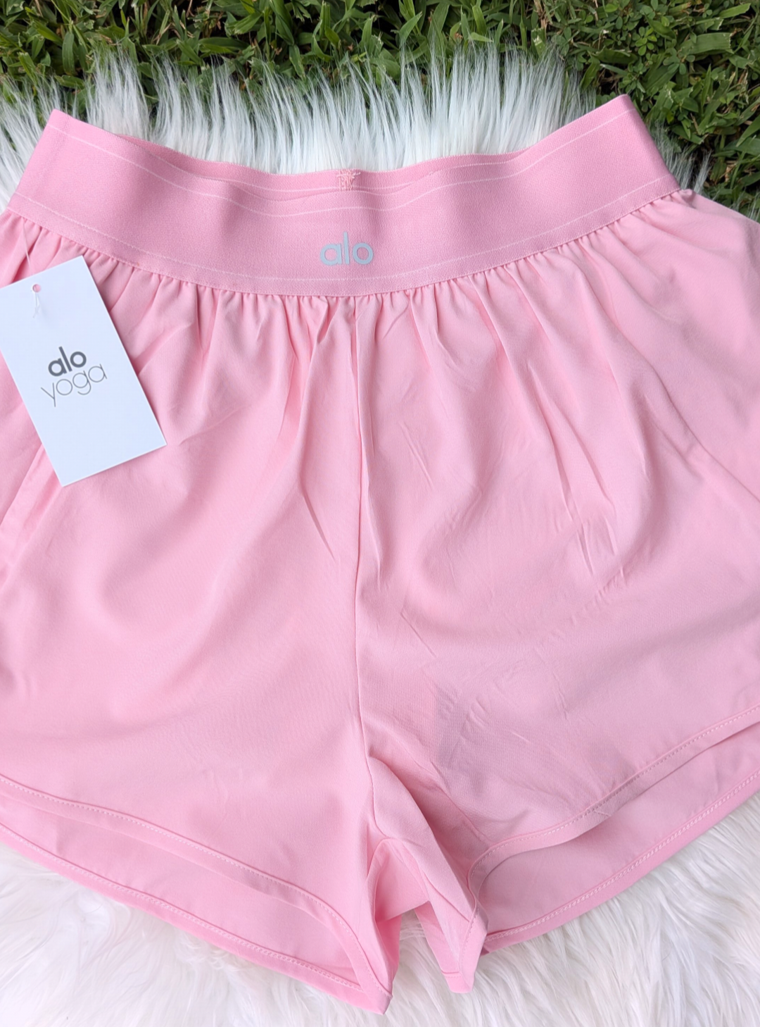 Ready to ship women's a.l.o double lined shorts