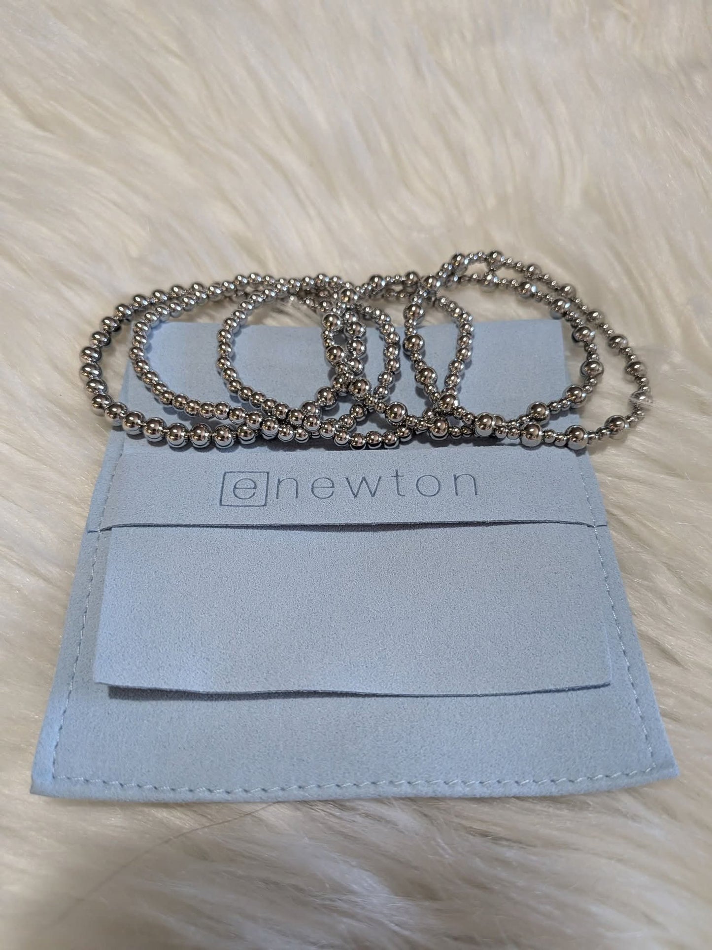 Ready to ship non tarnish stack bracelet set