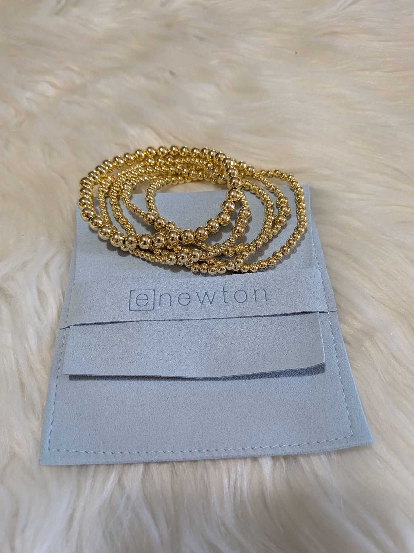 Ready to ship non tarnish stack bracelet set