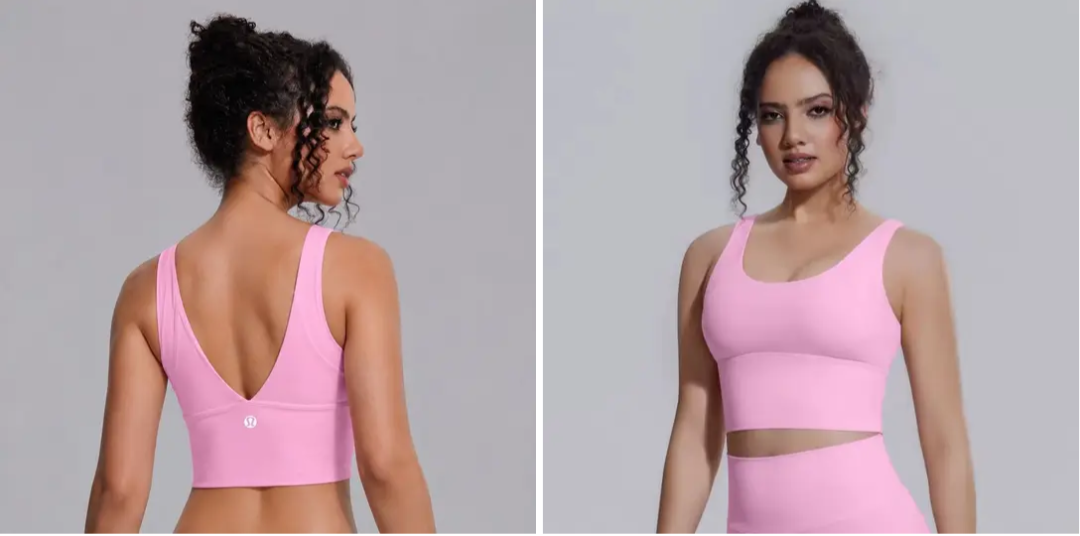 Women's Lulu v-back bra size medium/6 - ready to ship