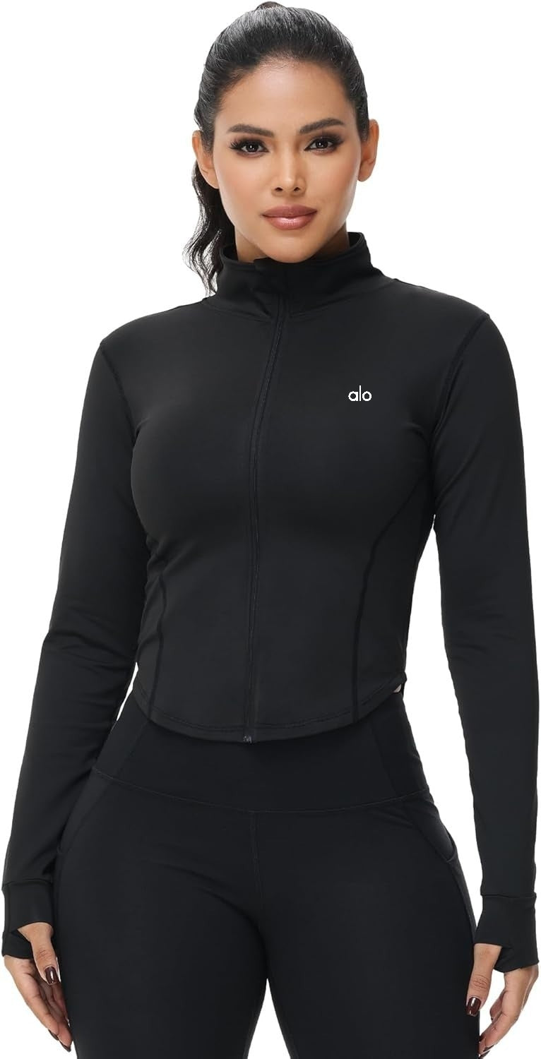 Women's slim fitting thumbhole jacket - ready to ship